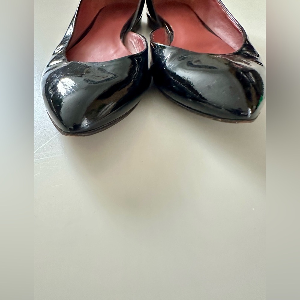 Bottega Veneta // 🇮🇹 D’Orsay Black Patent Leather Flats - Picture 5 of 5